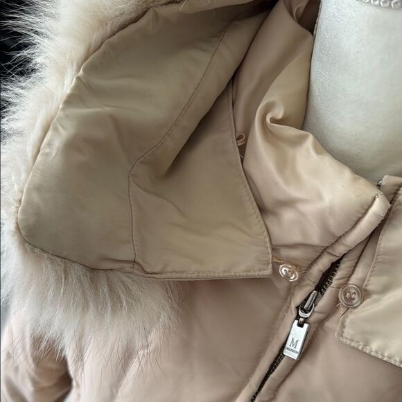 1 Madison Tan Puffer Jacket with Stand-Up Collar and Insulation - Picture 2 of 14